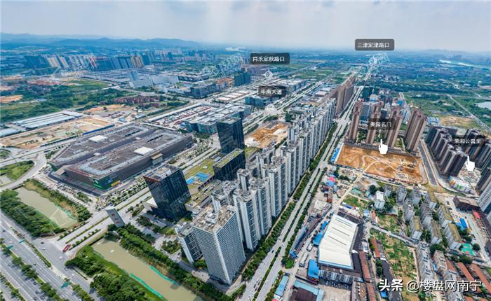 沙井新盘航拍,深圳宝安沙井新建医院最新航拍