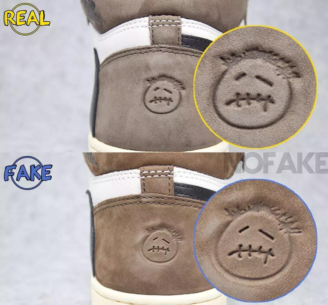 aj1倒钩真假对比鞋垫,aj1倒钩真假对比照