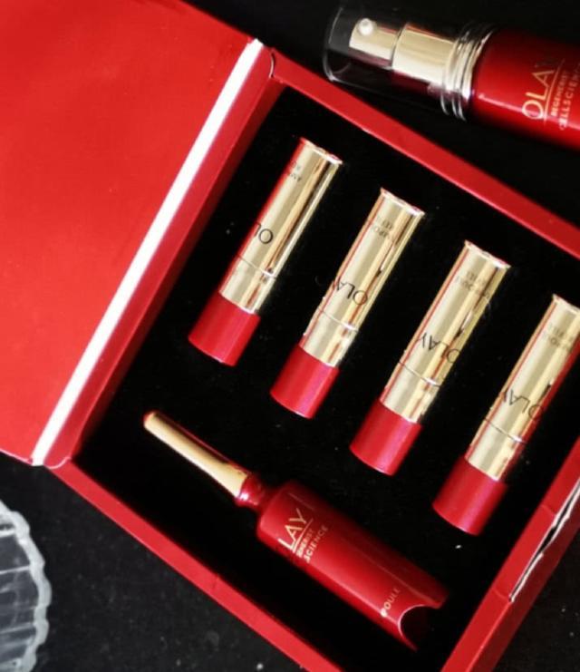 olay空气霜是超红瓶还是大红瓶,olay经典大红瓶和空气霜