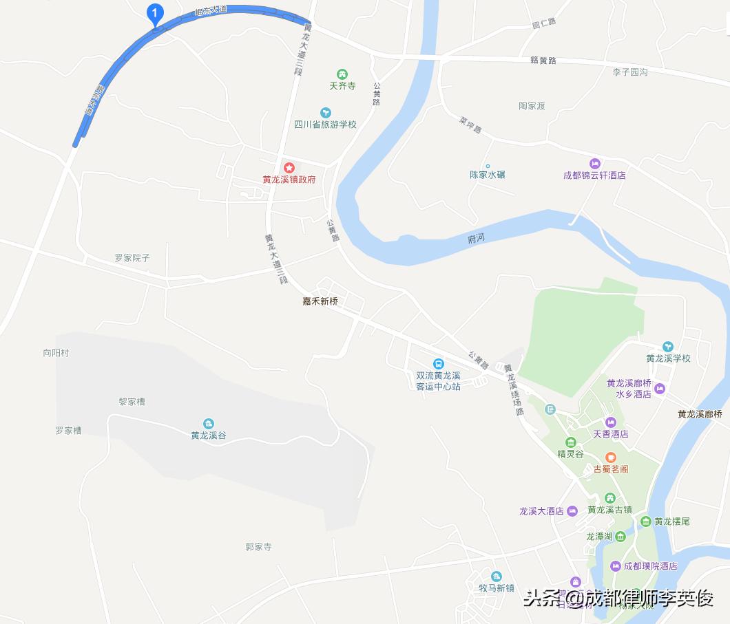 岷东大道成都双流区段全线贯通，眉山到成都不再绕行黄龙溪古镇