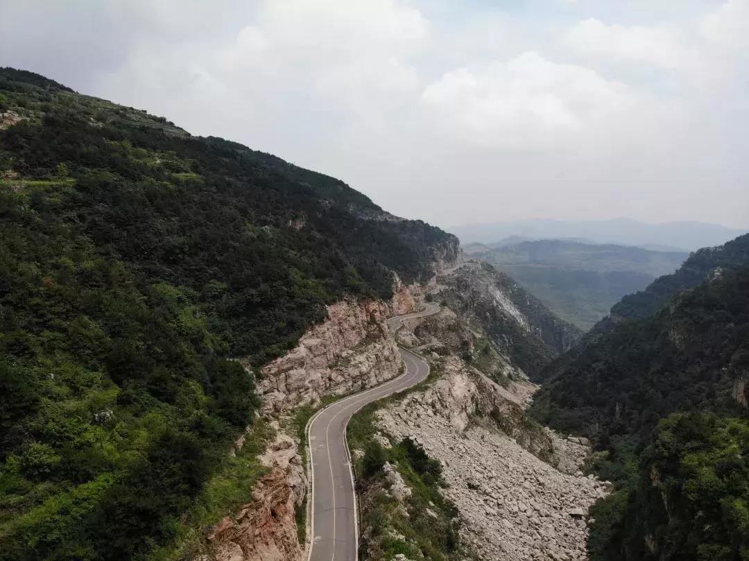 太行大峡谷挂壁公路自驾,郭亮太行大峡谷路线图
