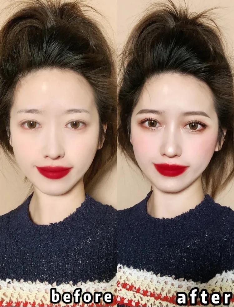 错怪李佳琦了!毛戈平为国人调制整骨高光,薄薄一层,鼻子就挺了