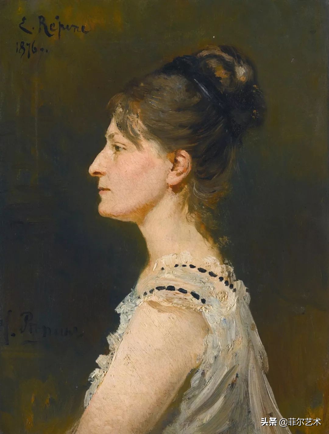 画家列宾作品欣赏,俄罗斯现实主义画家列宾及其作品