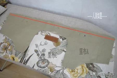 女士大包的裁剪及制作教程,简易包裁剪