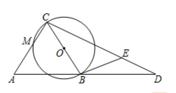 此题要证圆的切线并求长度,由相似三角形得出线段比例式是关键