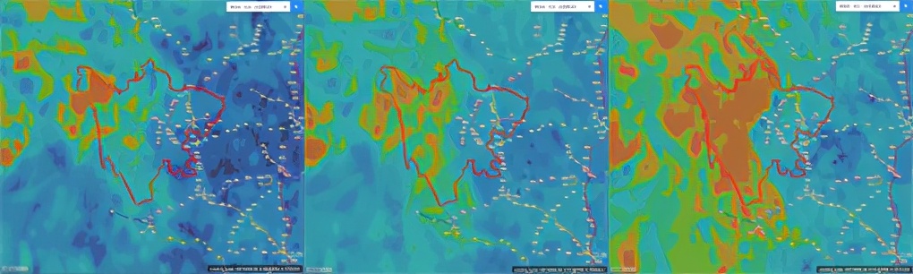气象预测可视化,气象数据实时预测