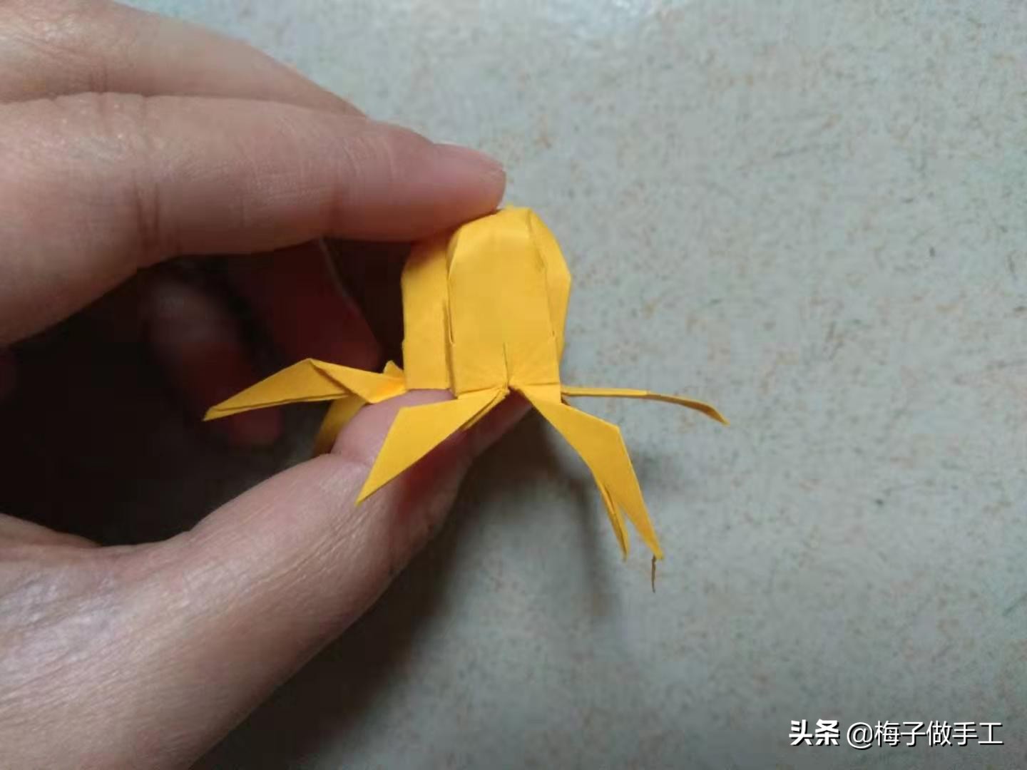 章鱼折纸怎么折,折纸章鱼最简单方法