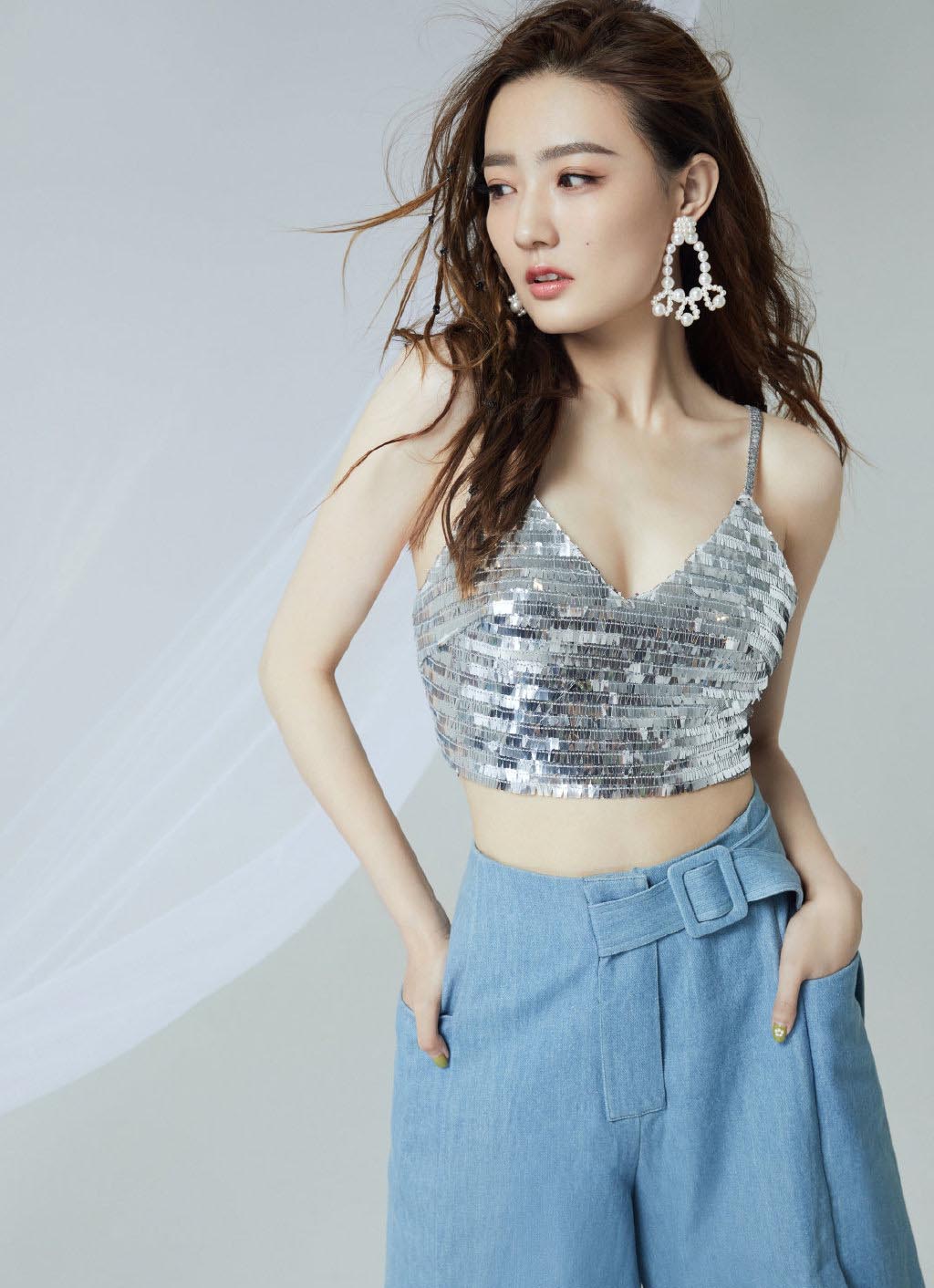 徐璐黑色吊带穿搭,徐璐身材混剪