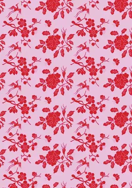 庄重华美的中国古典纹样,东方纹样图植物