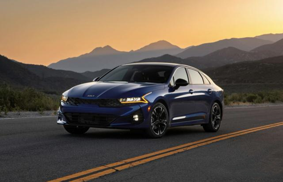 2022款起亚k5凯酷新logo,新款起亚k5外观改装