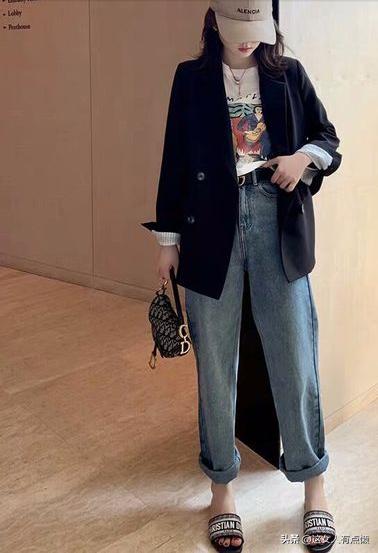 现在很火的裤子穿上立马显瘦10斤,选对裤子提升气质