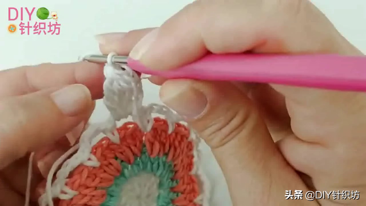 小红书同款餐垫钩织教程,餐桌垫钩织教程简单好看