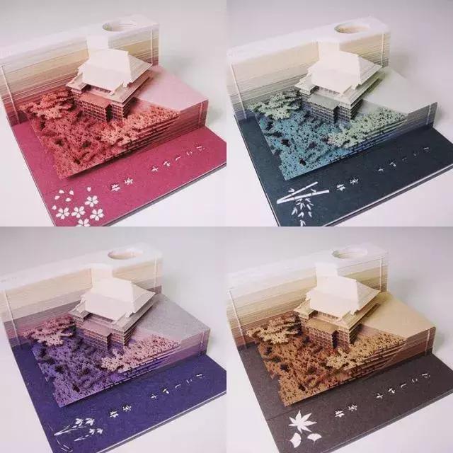 撕出新境界,便签纸又卖断货,除了清水寺居然还撕出了整个日本!