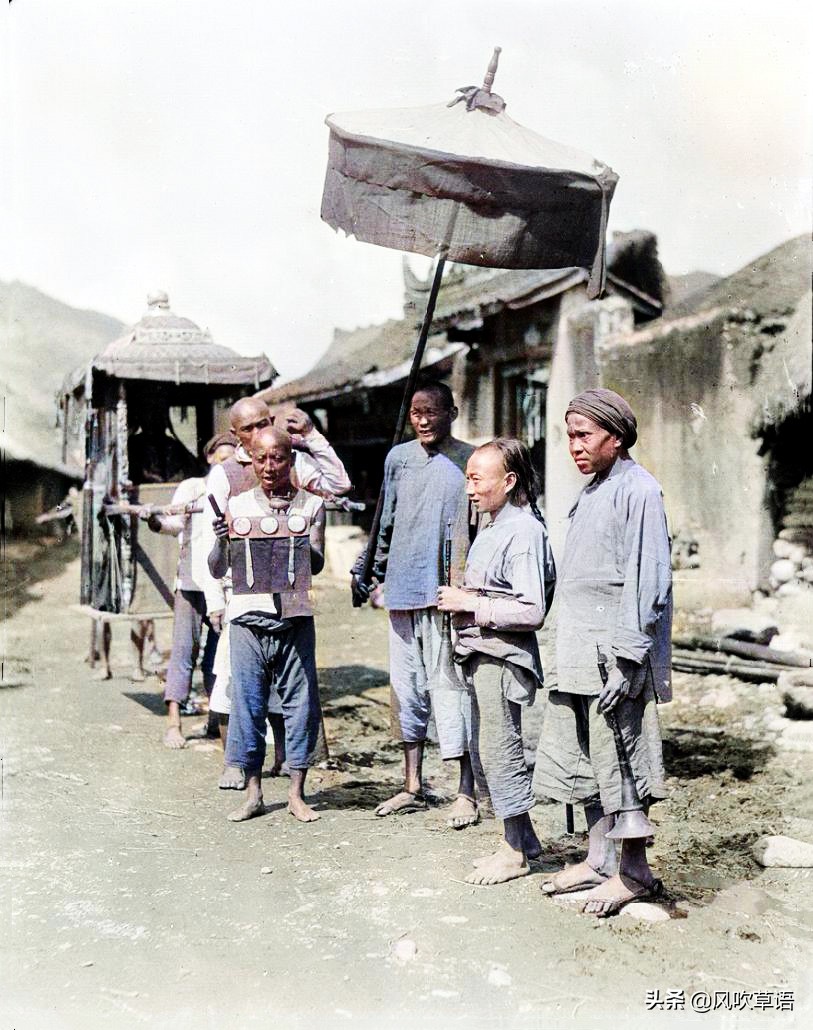百年前的茂县,茂县摄影师