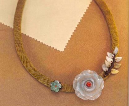 中国结珍珠项链,中国结玉佛项链