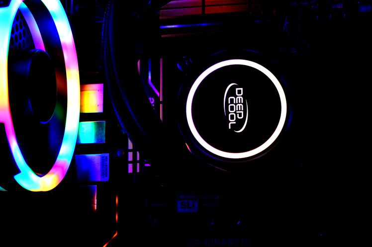 九州风神水元素360水冷噪音大吗,九州风神360水冷神光同步设置