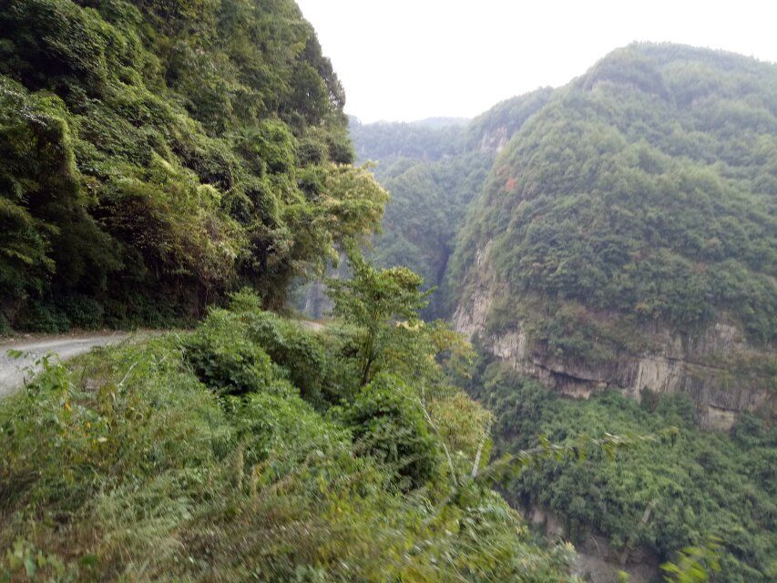 西漂湾瀑布群,建始西漂湾瀑布群