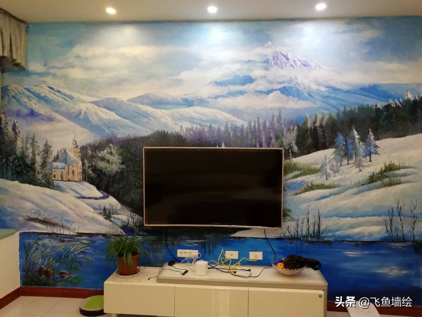 墙绘可以运用到多少场景,墙绘都在哪里画