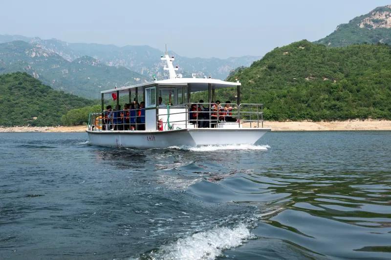 青龙峡风景区秋景,欣赏青龙湖美景