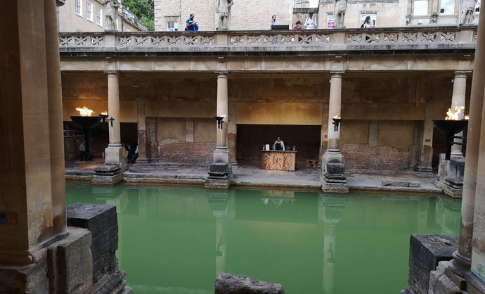 英国巴斯罗马浴场简介,古罗马温泉