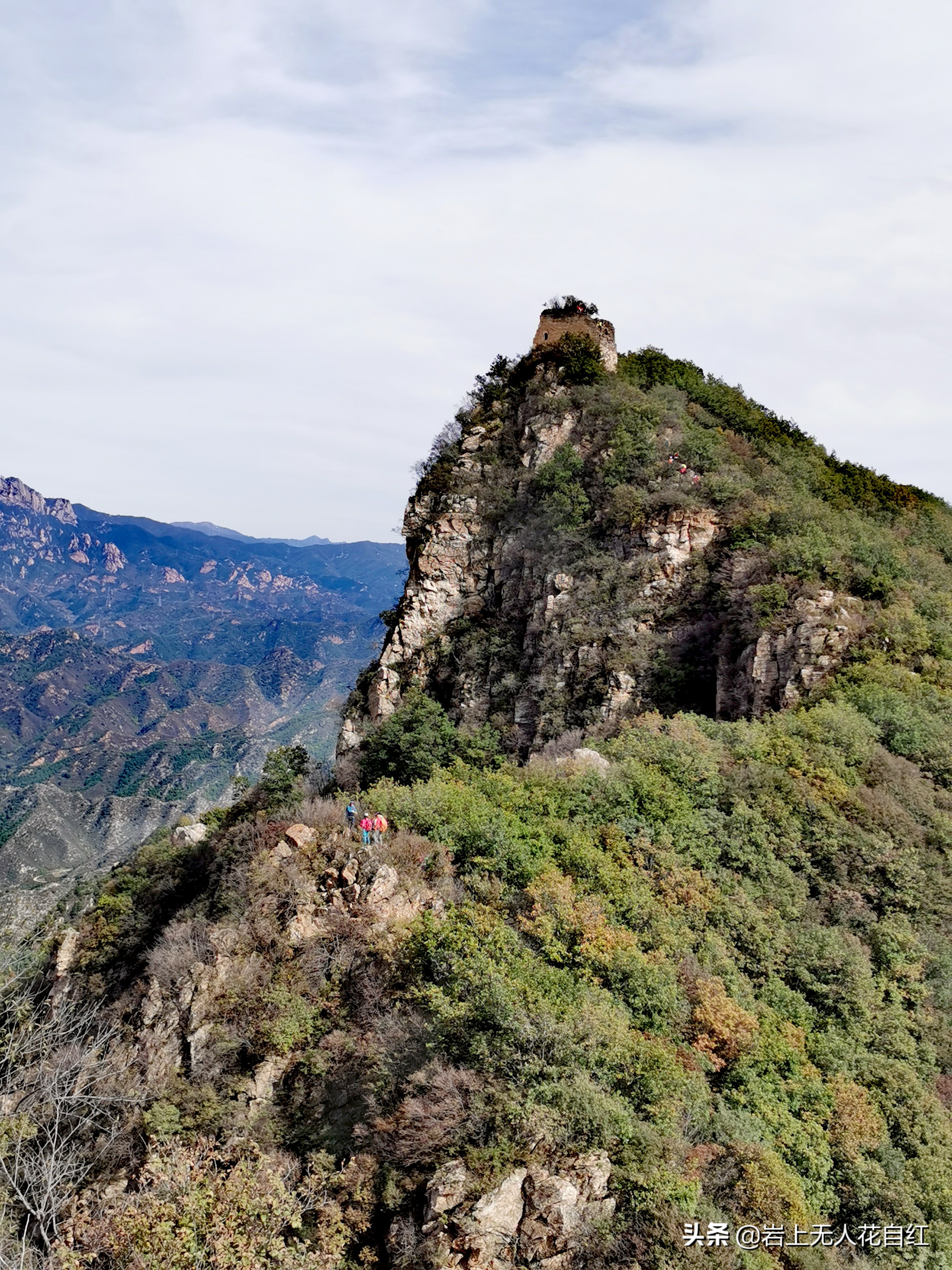 司马台东段长城之5：五道梁、倒班岭口之菱形楼、白头楼、水门洞