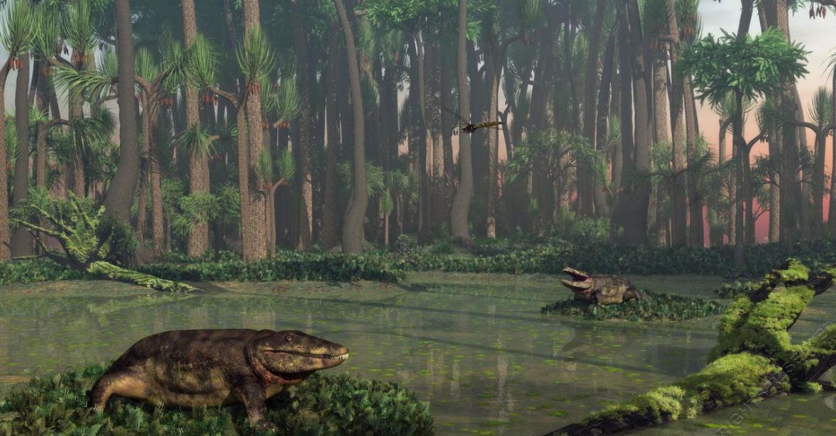 巨型蜈蚣虫怪,远古生物长三米的巨大蜈蚣