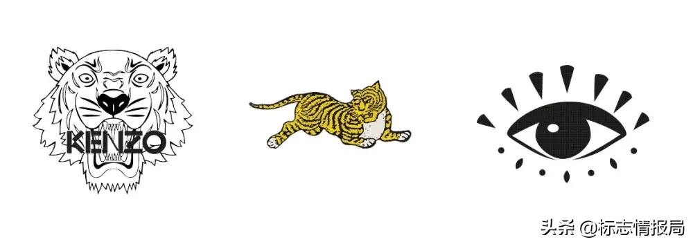 kenzo鐪奸暅logo鐢辨潵,kenzo鍝佺墝璁捐