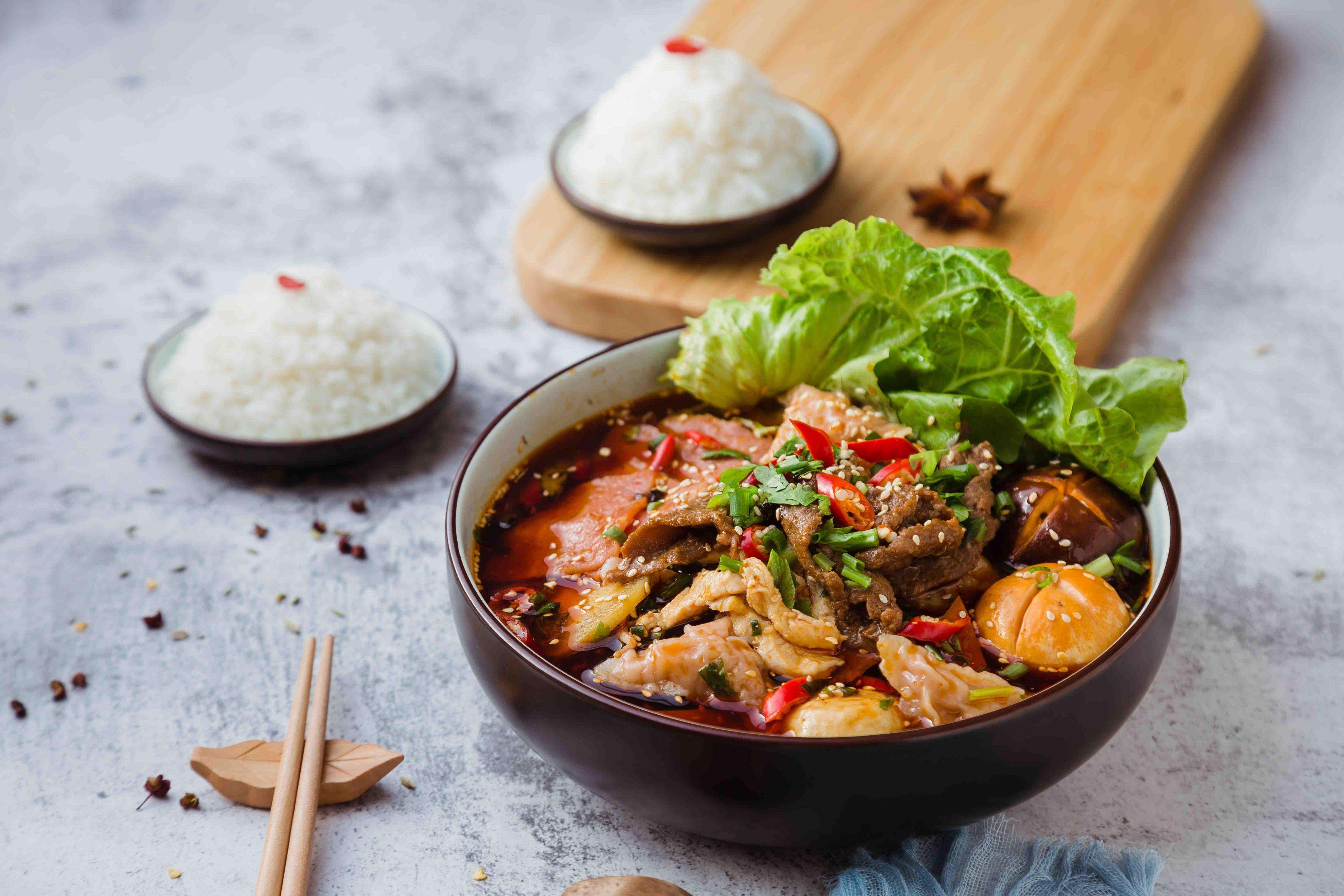 家庭版最好吃的麻辣烫,简易版麻辣烫火锅