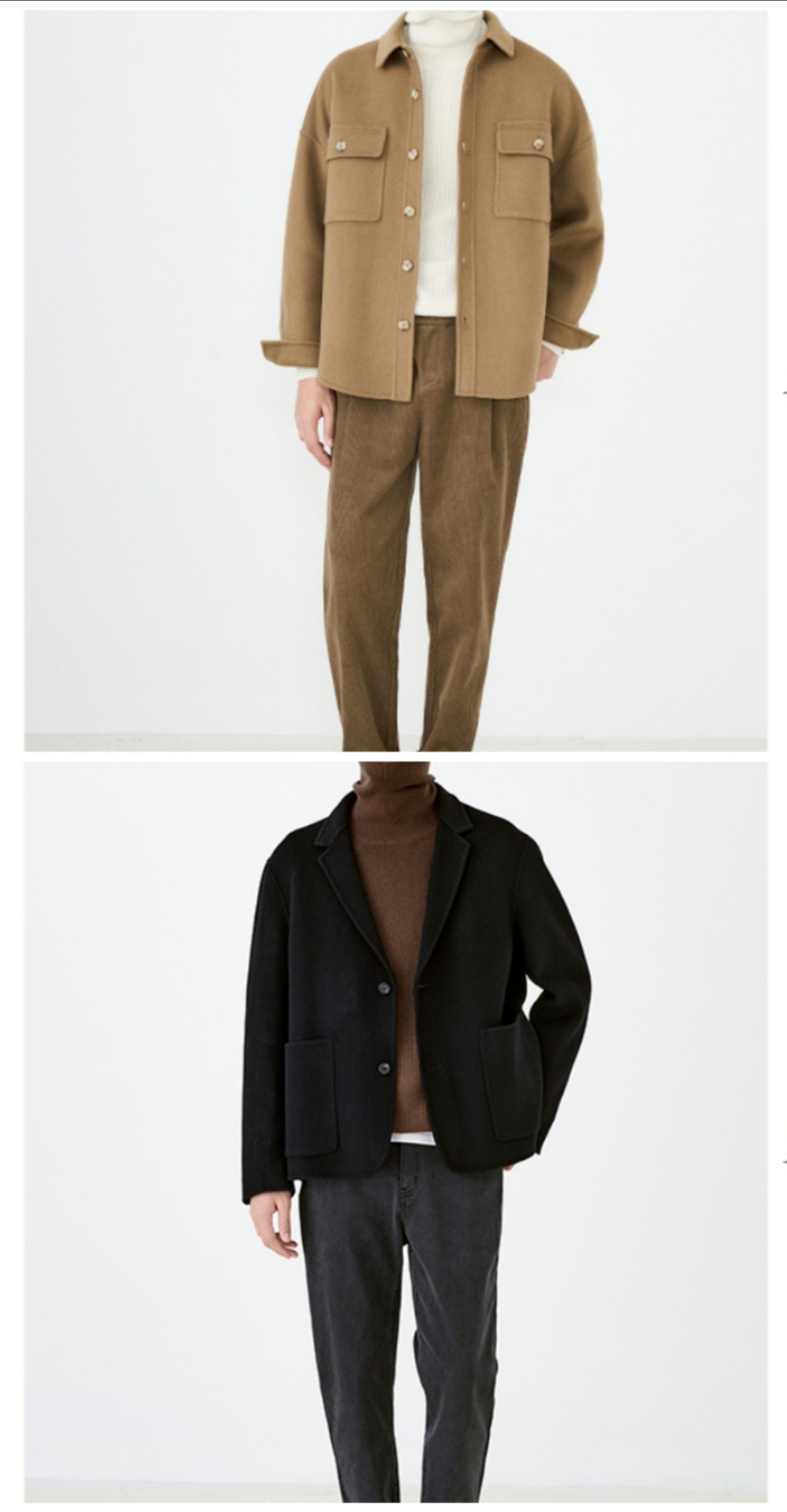 男生穿搭博主秋装搭配黑皮,男生潮流穿搭高级感秋装