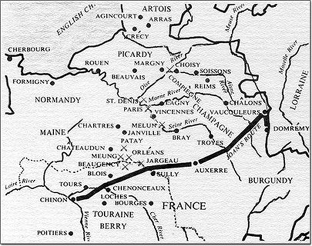 历史上真实的贞德生平,贞德真实的故事