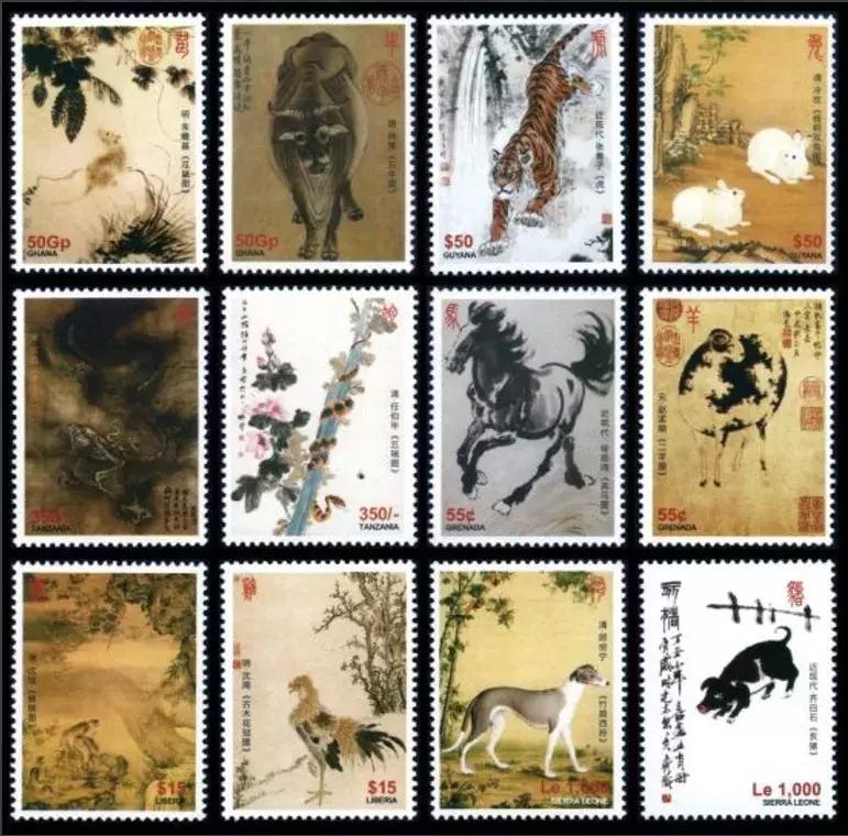 生肖猪邮票绘画设计图,生肖猪邮票有收藏价值吗