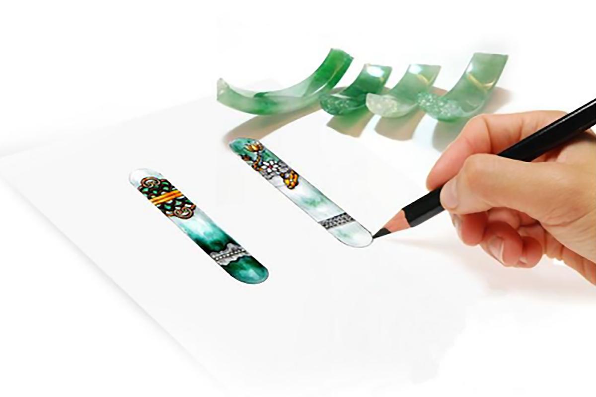 翡翠手镯摔断修复图片,翡翠手镯摔断了修复多少钱