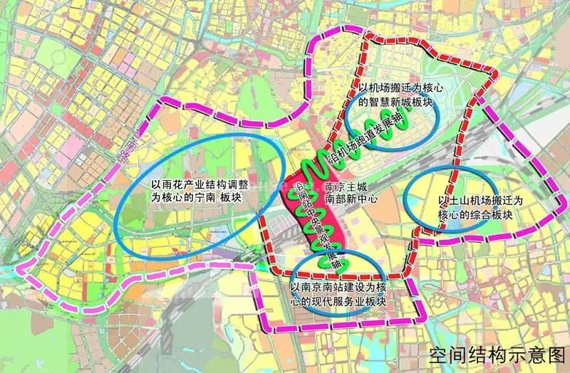 南京南部片区溧水,南京南部新城地域划分