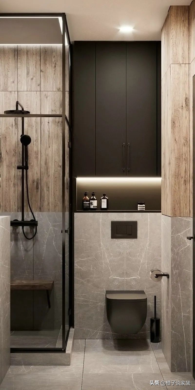 大面积卫生间装修效果图欣赏大全,13款卫生间装修效果图