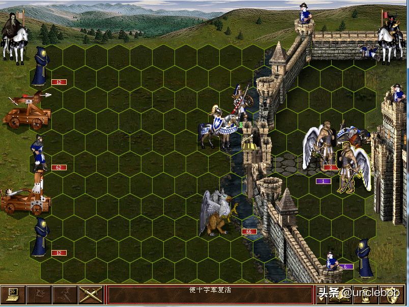 英雄无敌3脆弱平衡失控,电脑瞬间崩盘