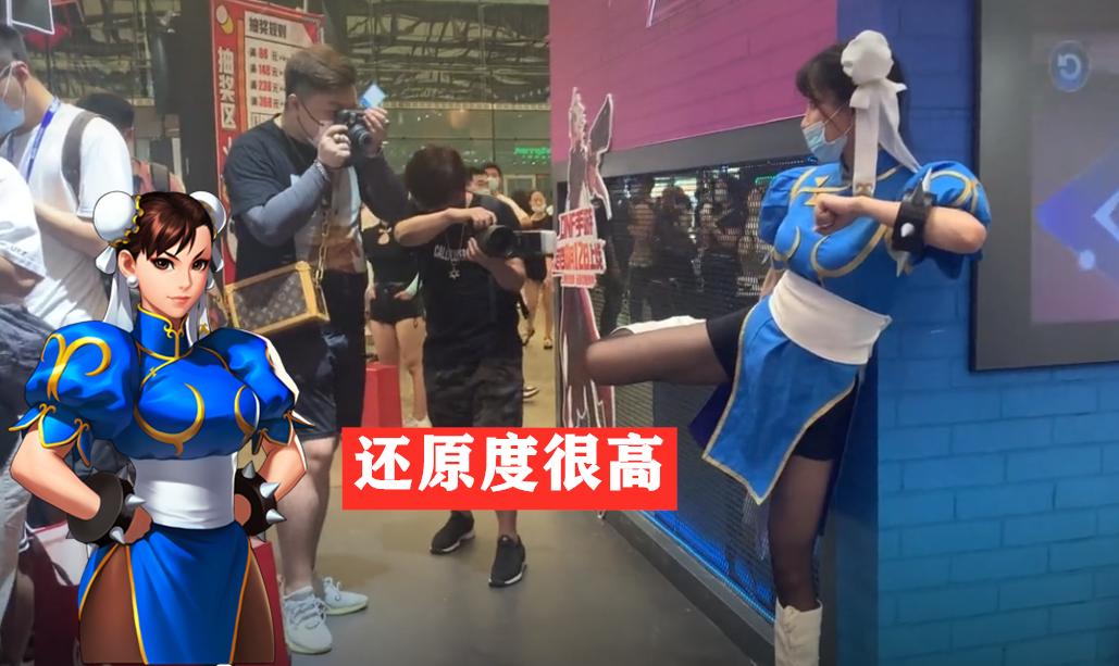 不知火舞cos走路摇,不知火舞cos后摇