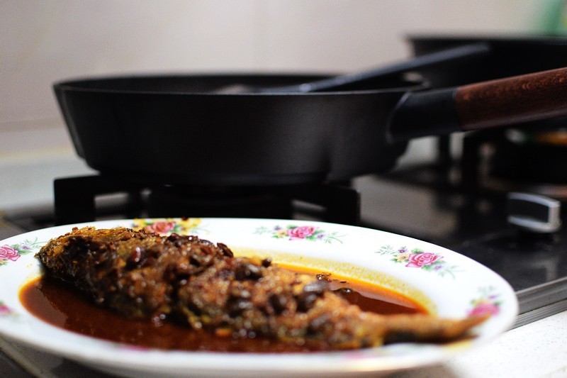 德国煎锅304不粘锅,德国原铸无涂层不粘锅