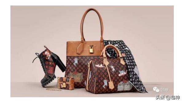 包神二手奢侈品,贴满徽章的包包lv