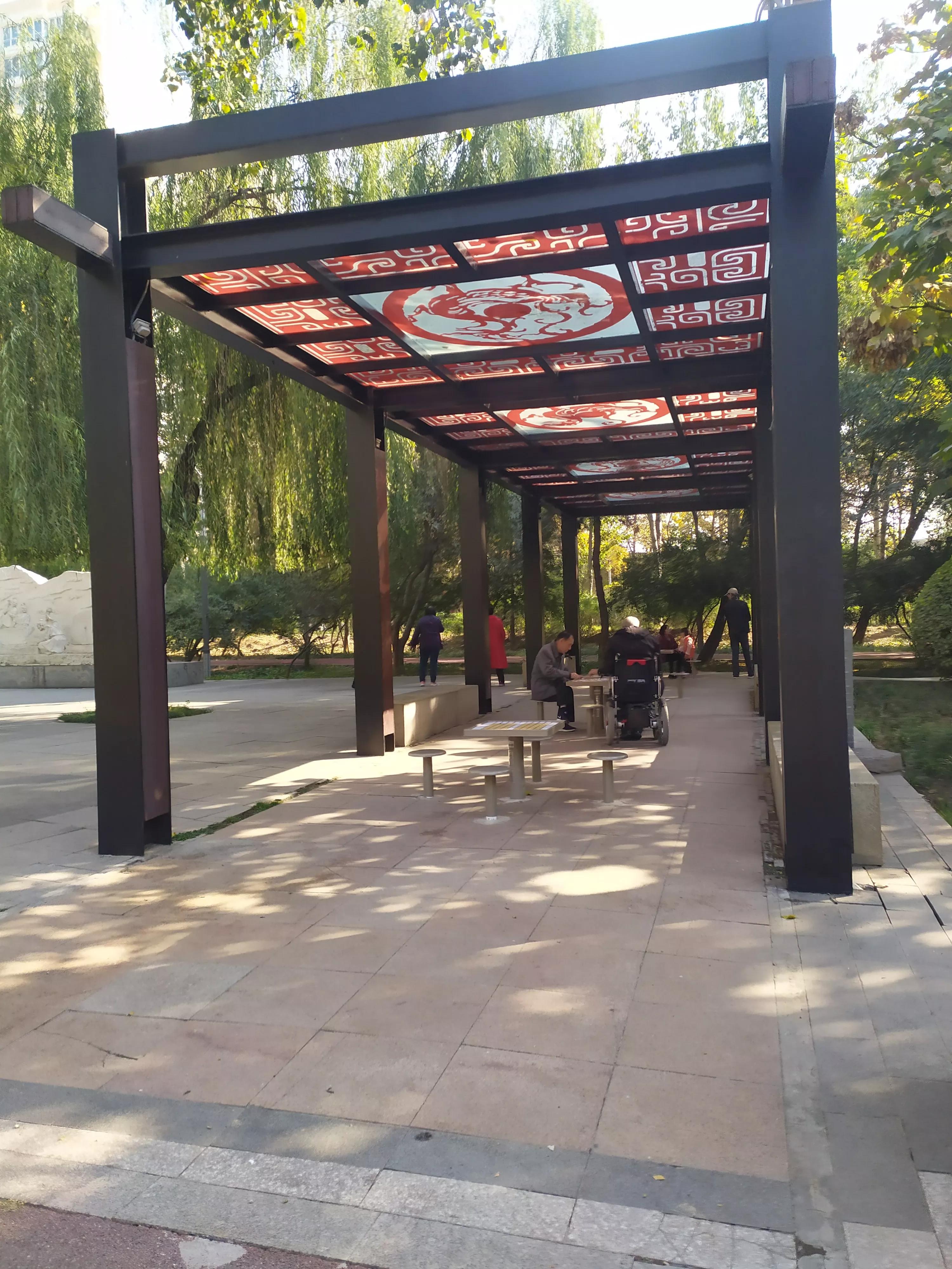 裕西公园秋天的景色,裕西公园的特色