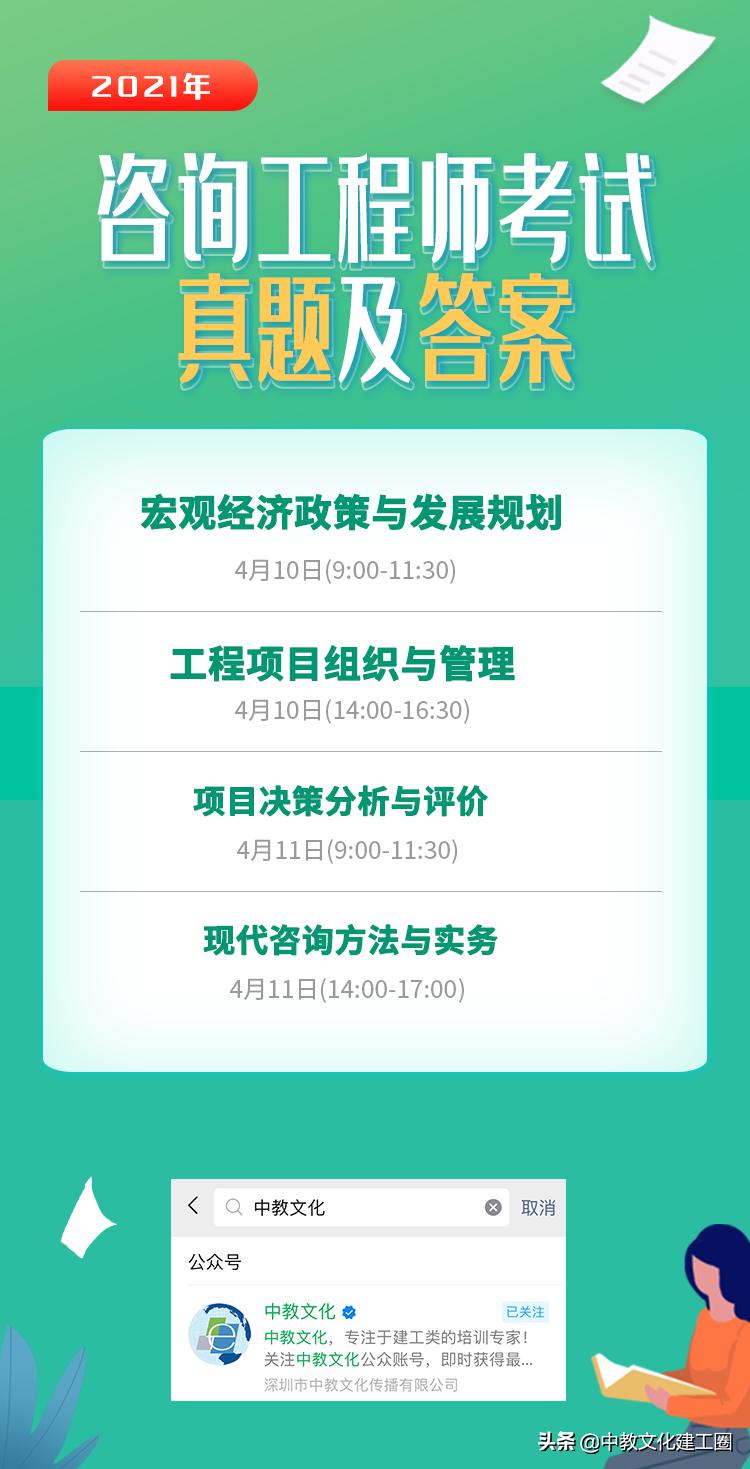 2021年咨询工程师全科考*答案试**及解析完整版