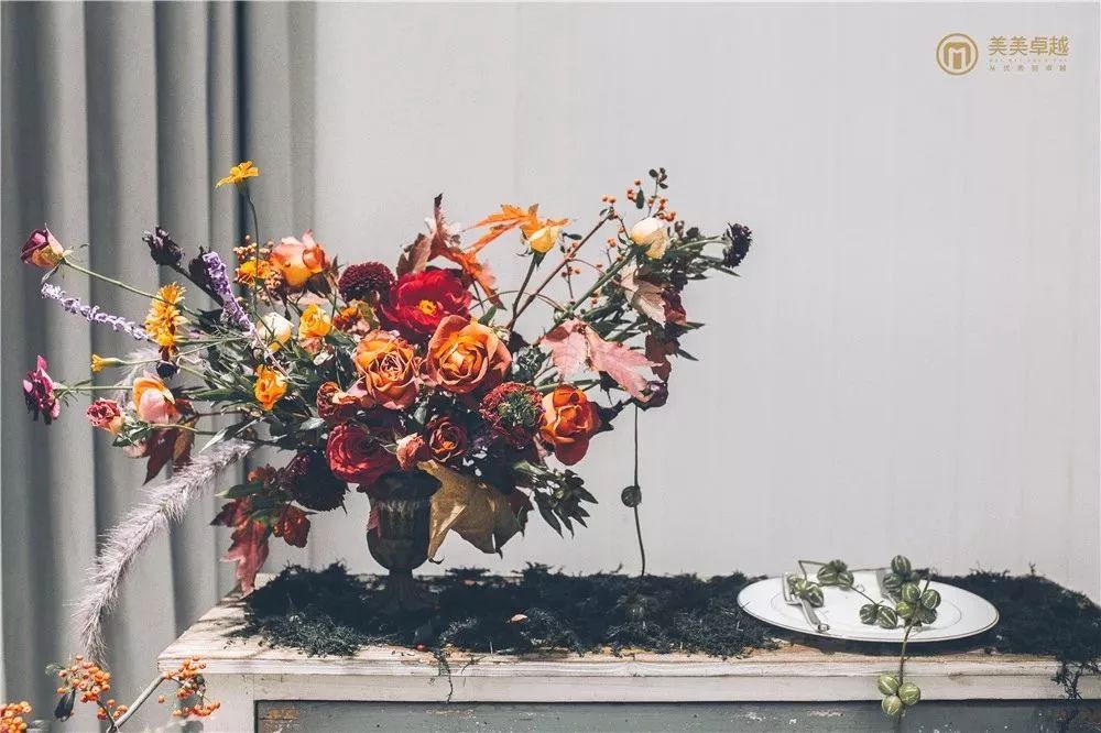 婚礼花艺设计风格,花园风婚礼花艺搭配