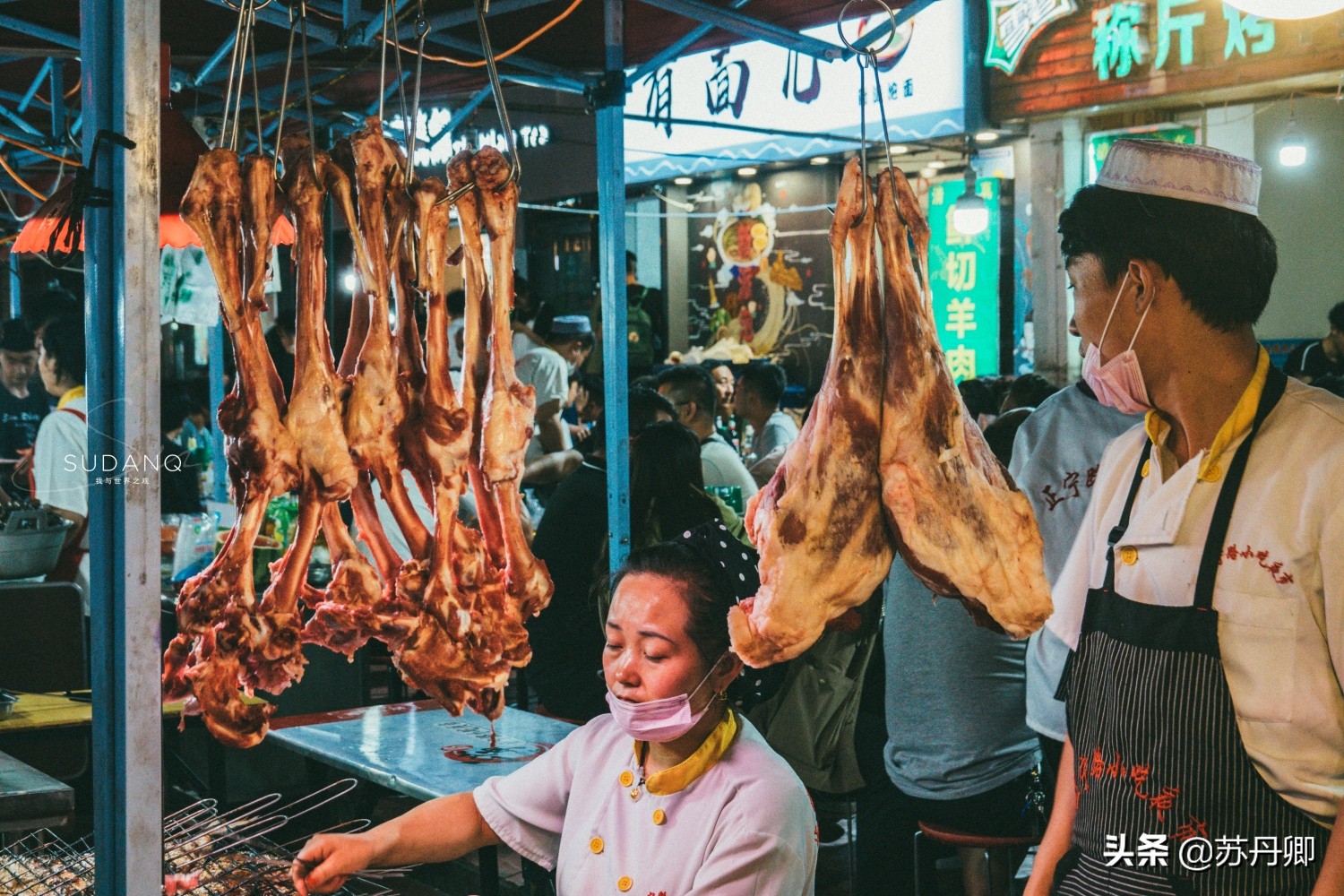 兰州人气最旺的夜市街,兰州当地人夜市人气最旺的地方