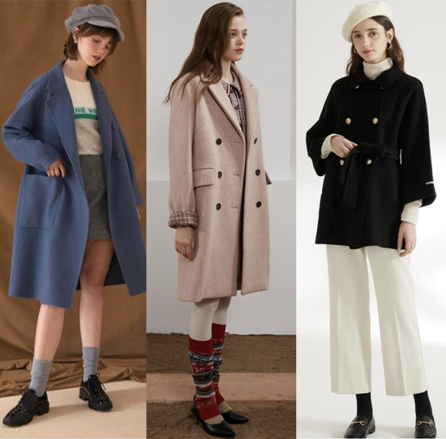 平价毛呢大衣有质感,韩系高级感大衣中长款毛呢外套