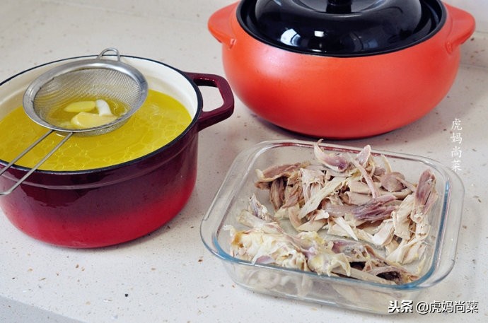 养胃鸡汤面,适合感冒吃的鸡汤面