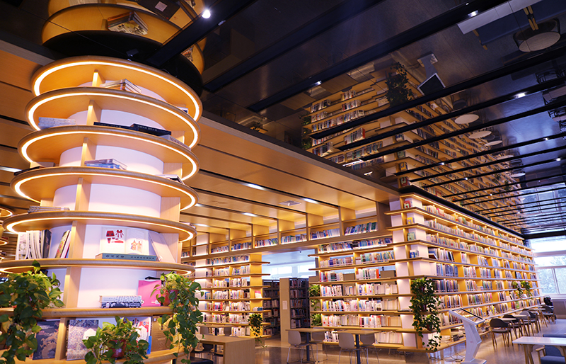 陕西服装工程学院图书馆怎么样,你心目中大学是什么样的