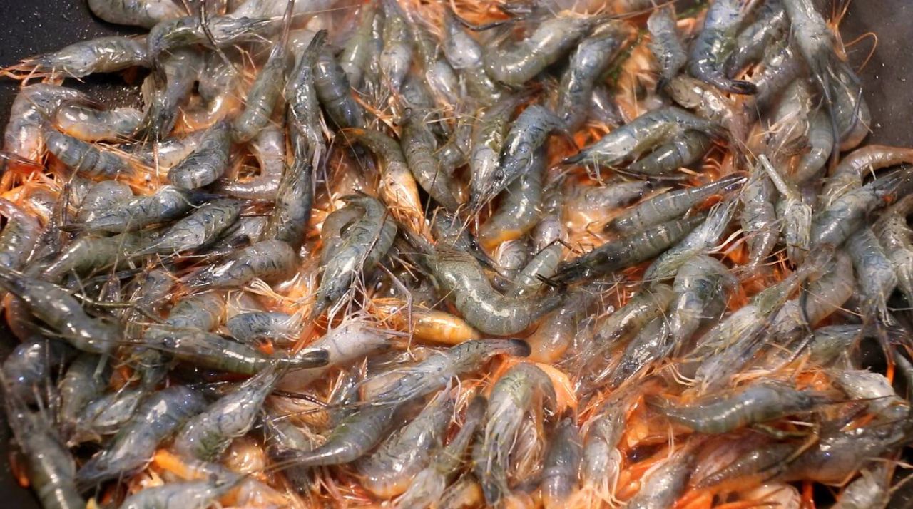 千岛湖葱油小河虾和油爆小河虾,小河虾的处理方法与做法