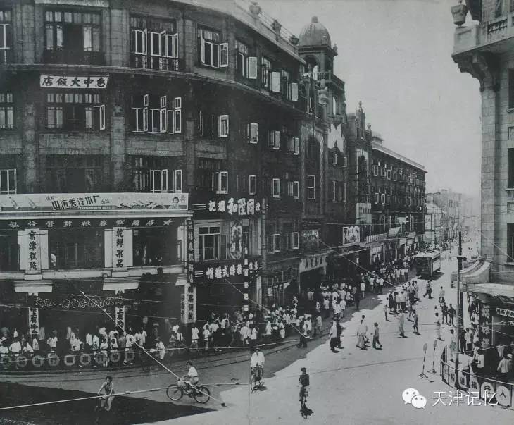 天津怀旧影像滨江道,1980天津滨江道老照片