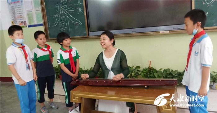 天水市伏羲路逸夫小学春季运动会,天水伏羲路逸夫小学国学进校园