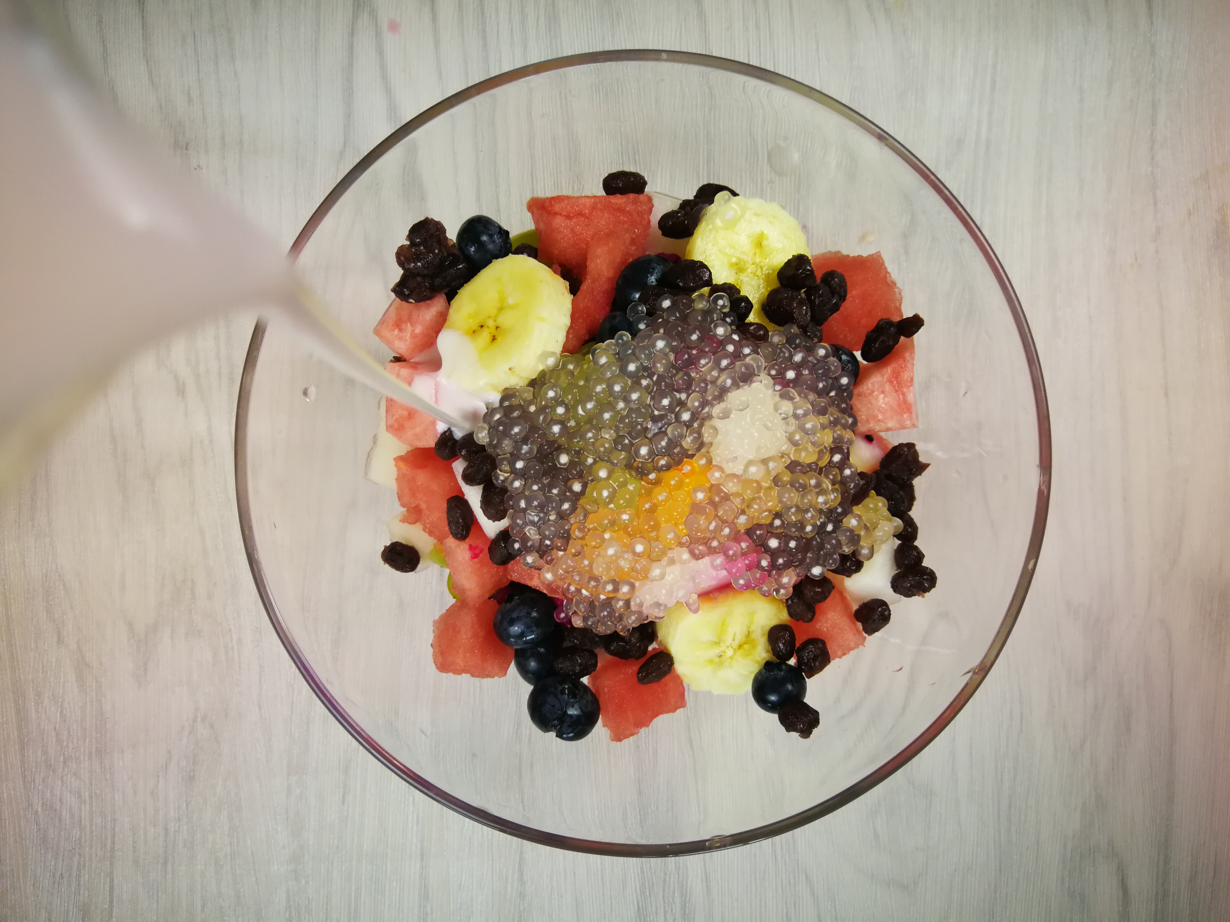 六种水果做水果捞,一年四季都能做的水果捞