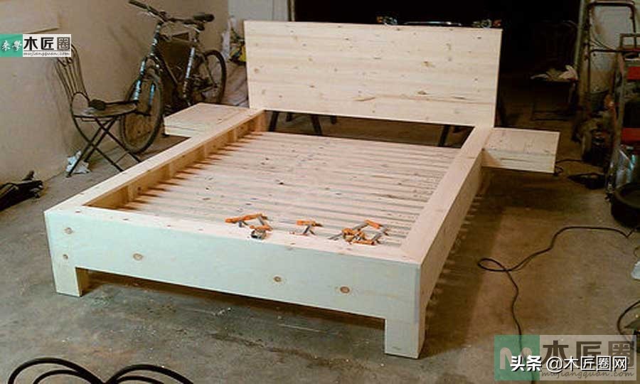 diy实木床的制作方法,家具制作手工diy纸箱